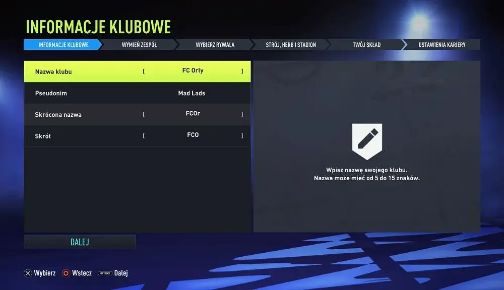 Kreatywne sposoby jak nazwać klub w fifie - poradnik dla graczy FIFA